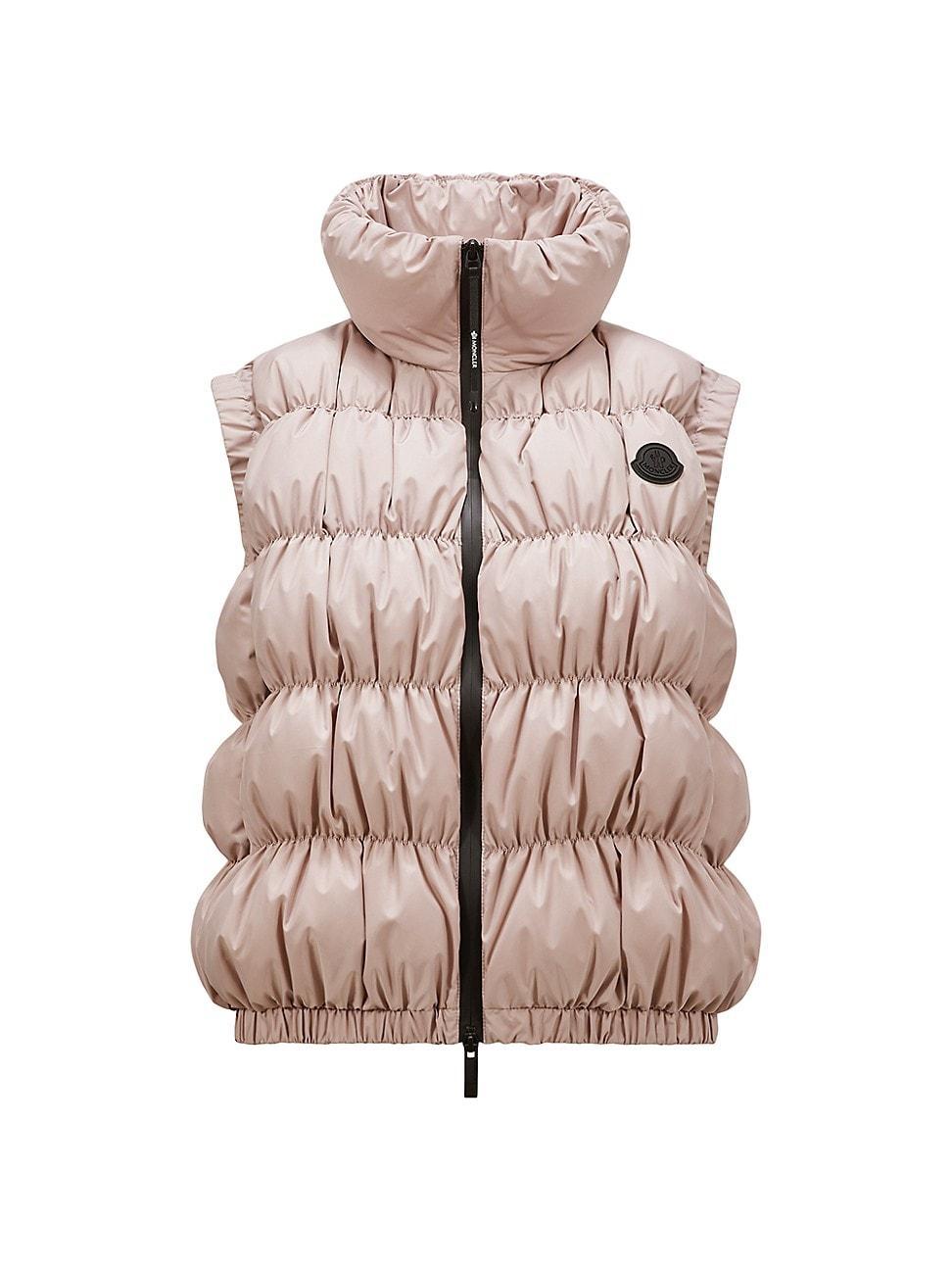 Womens Apriate Rouched Down Vest Product Image