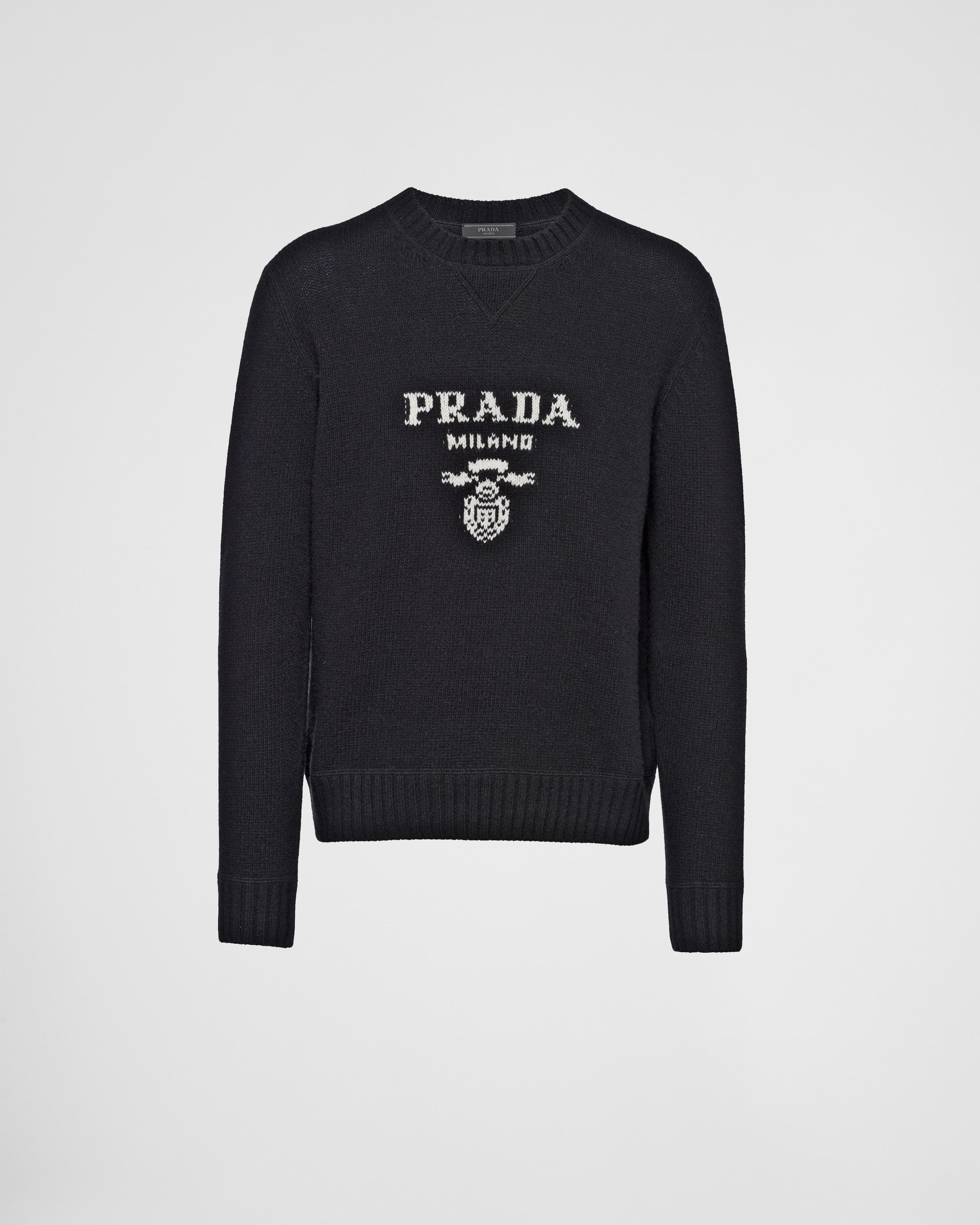 Wool and cashmere crew-neck sweater Product Image