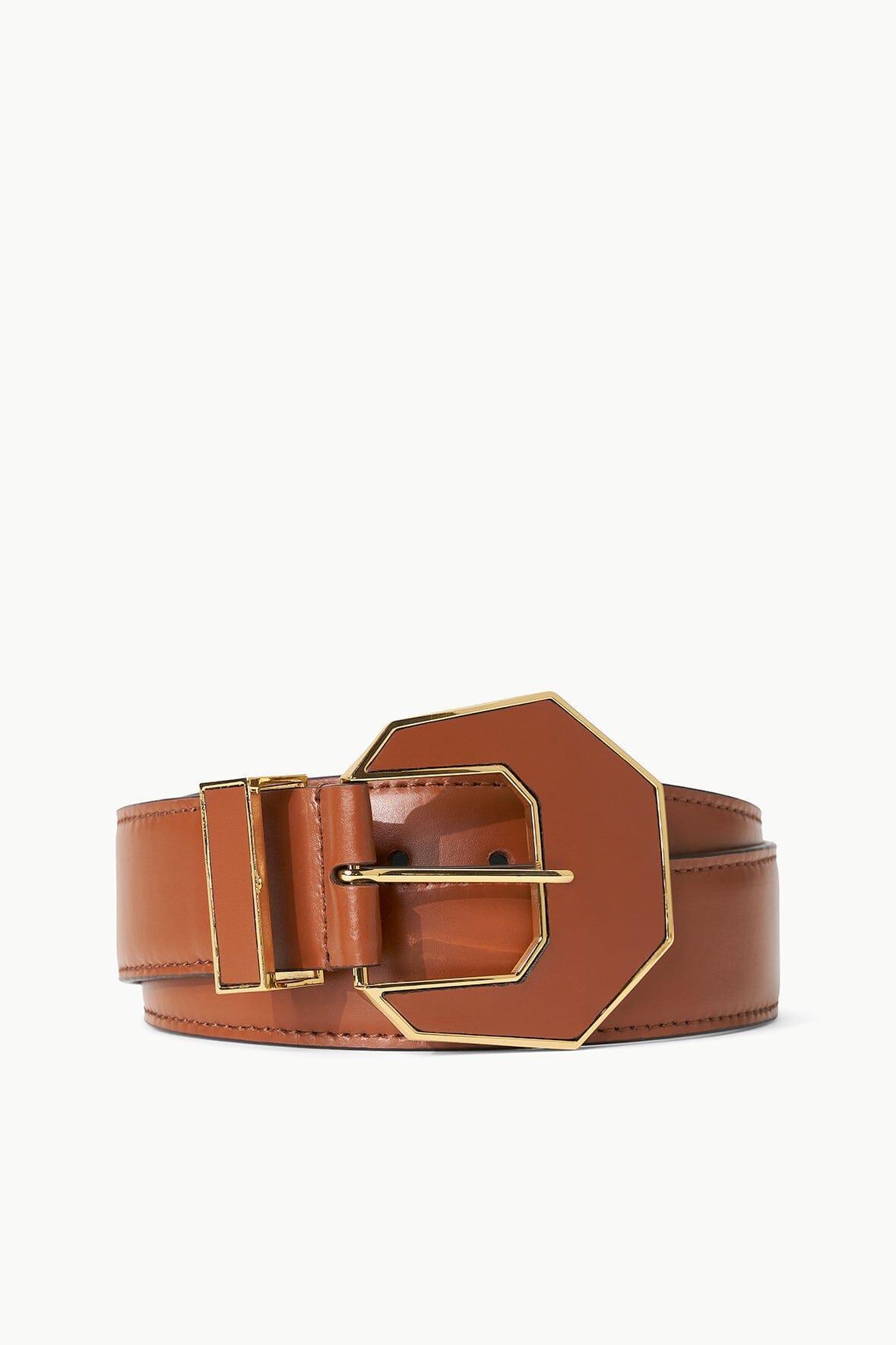 INLAY BUCKLE BELT | TAN Product Image