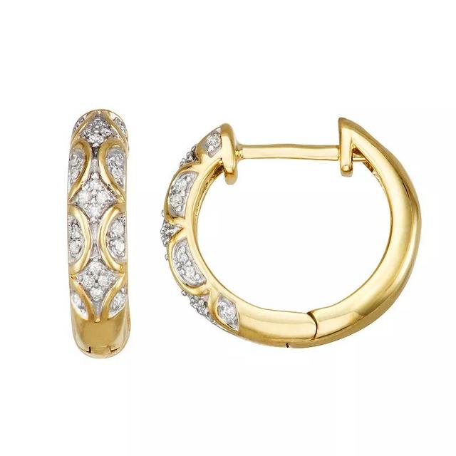 HDI 1/6 Carat T.W. Diamond Earrings, Womens, 10k Gold Product Image