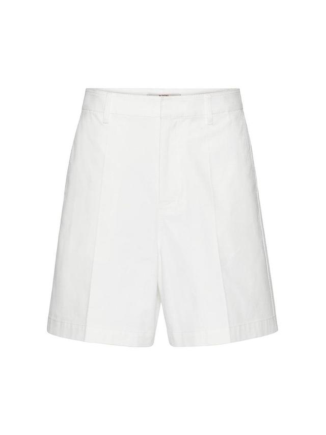 Mens Stretch Cotton Canvas Bermuda Shorts Product Image