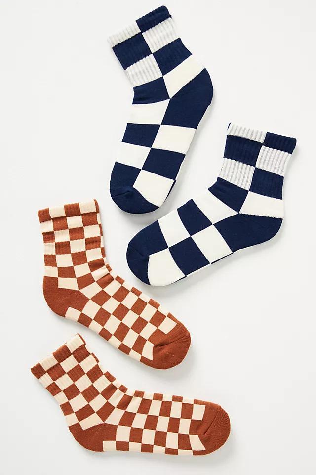 Checkered Socks, Set of 2 Product Image