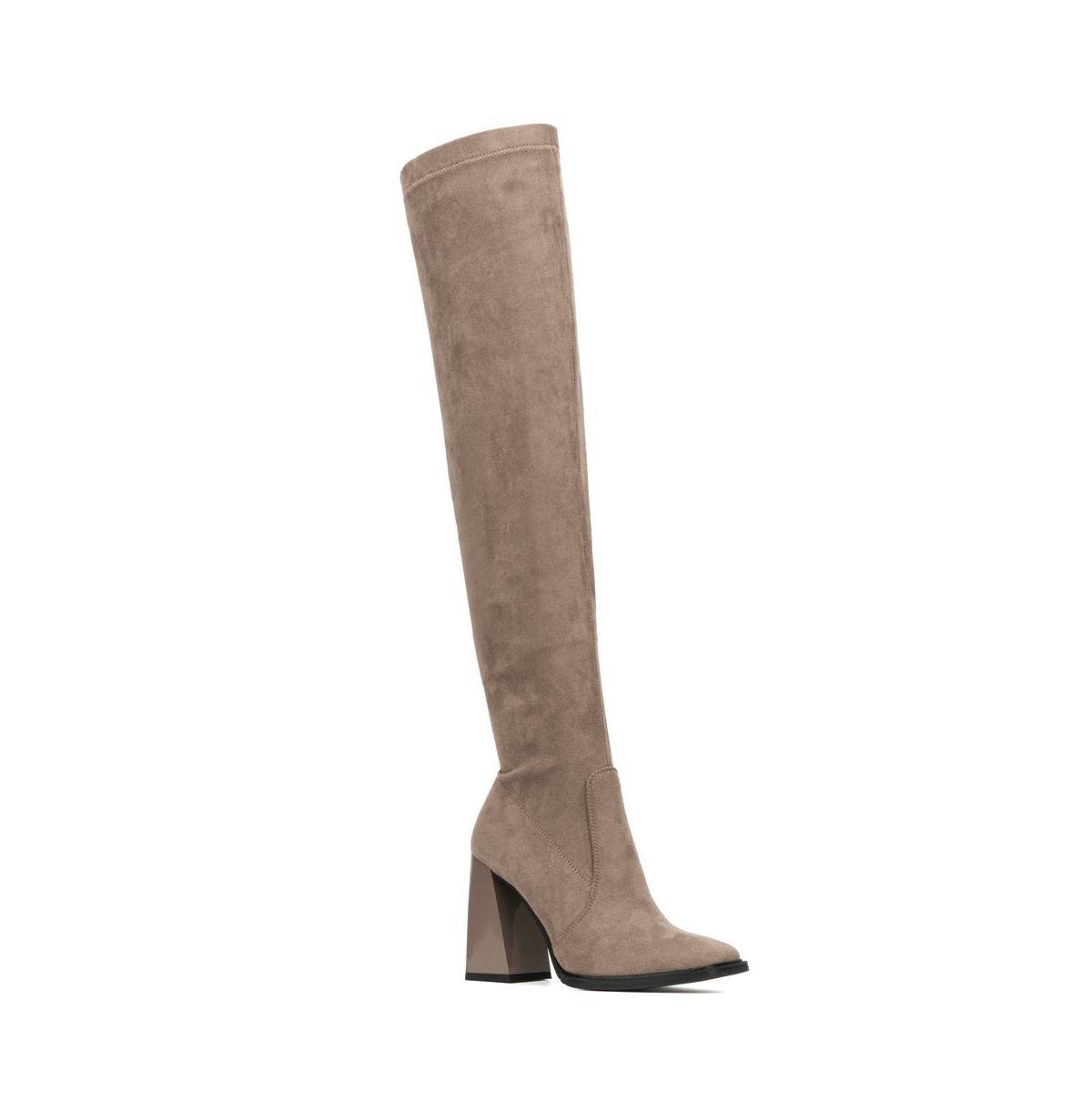 Torgeis Sasha Womens Knee-High Boots Brown Product Image