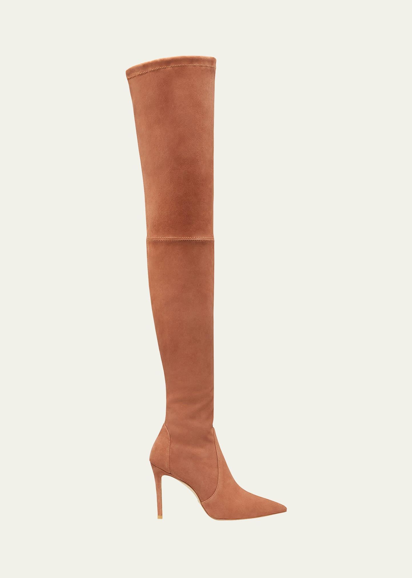 Stuart Weitzman Ultrastuart 100 Stretch Pointed Toe Over the Knee Boot Product Image