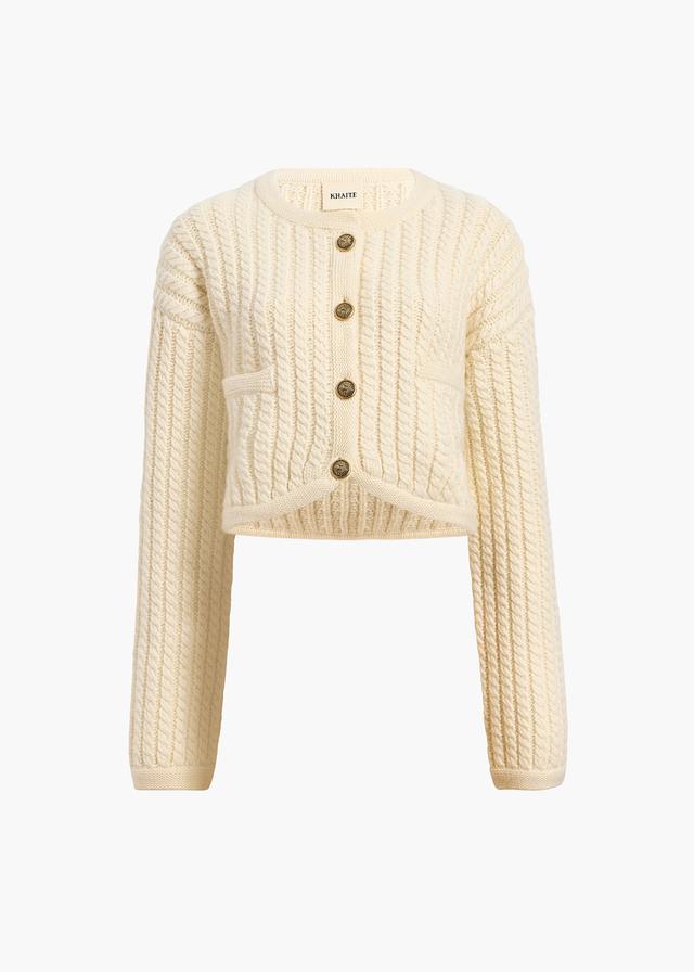 Balser Cardigan in Cream Product Image