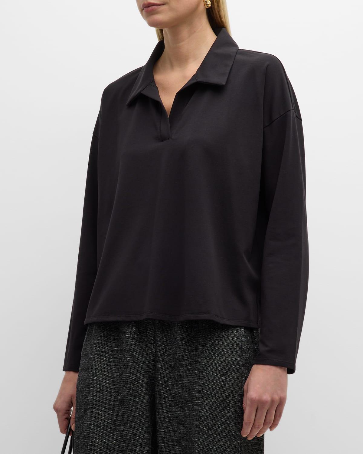 Boxy Organic Cotton Jersey Top Product Image