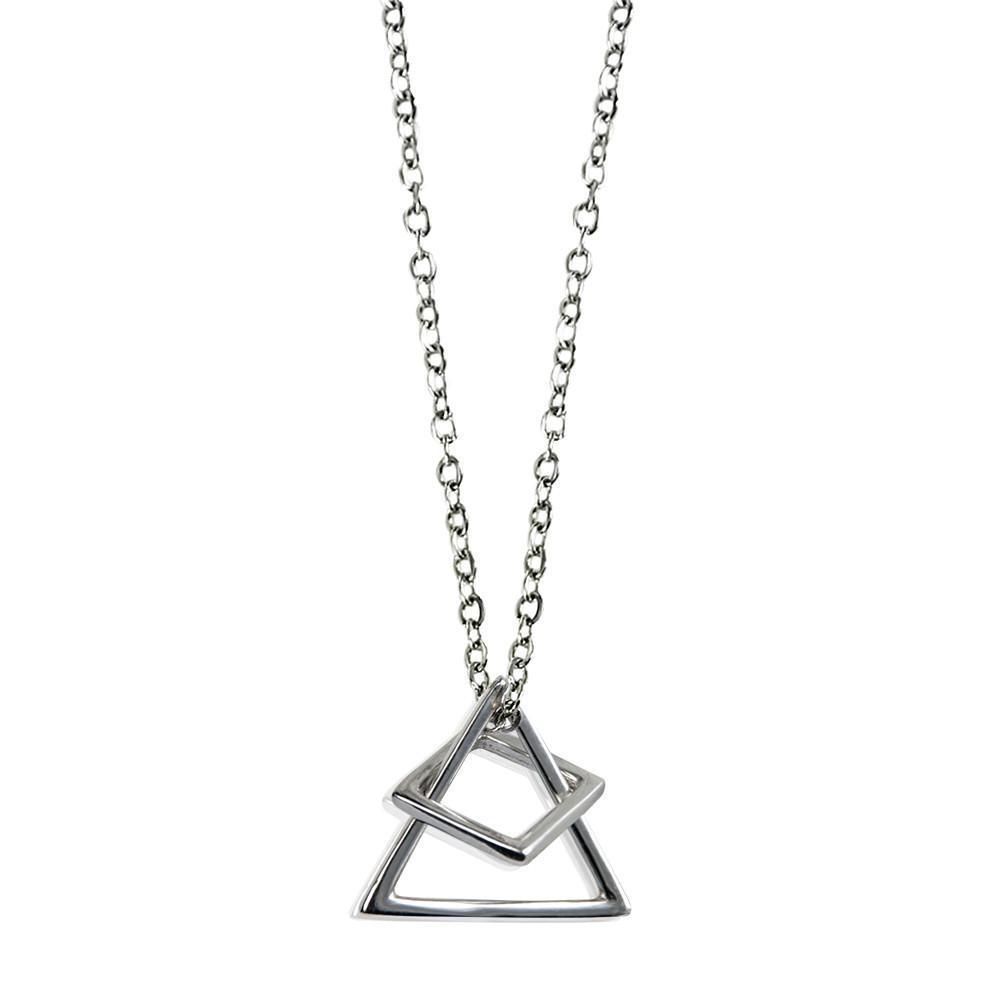 Sterling Silver Geo Game Necklace Product Image