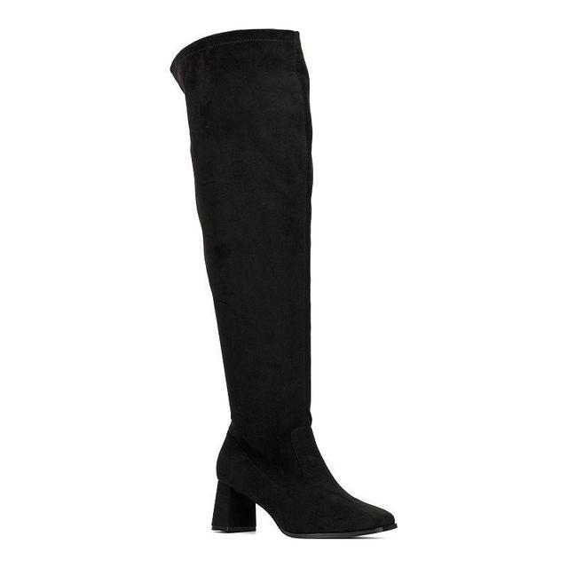 Fashion to Figure Natalia Womens Extra Wide Calf Knee-High Boots Product Image