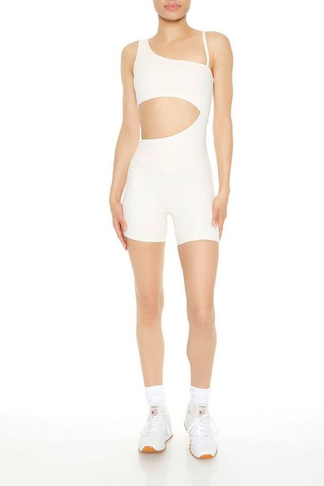 Active Asymmetrical Cutout Romper | Forever 21 Product Image