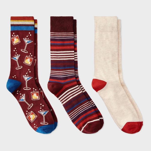 Mens Gifting Socks 3pk - Goodfellow & Co 7-12 Product Image