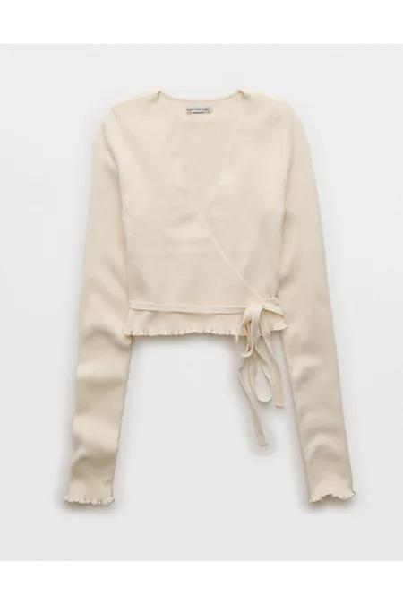 AE Cropped Wrap Cardigan Women's product image