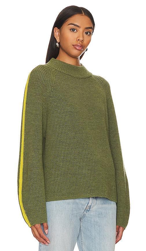 Velvet by Graham & Spencer Teagan Sweater in Olive. - size S (also in L, M, XL, XS) Product Image