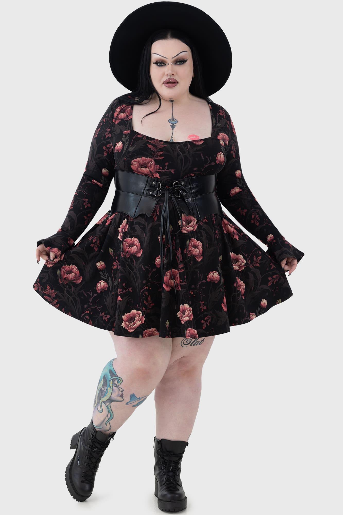 Cottage Chorus Skater Dress [PLUS] Female Product Image