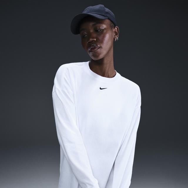 Womens Nike Sportswear Essential Oversized Long-Sleeve T-Shirt Product Image