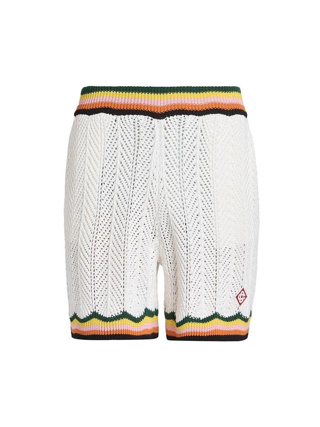 Mens Chevron Lace Shorts Product Image