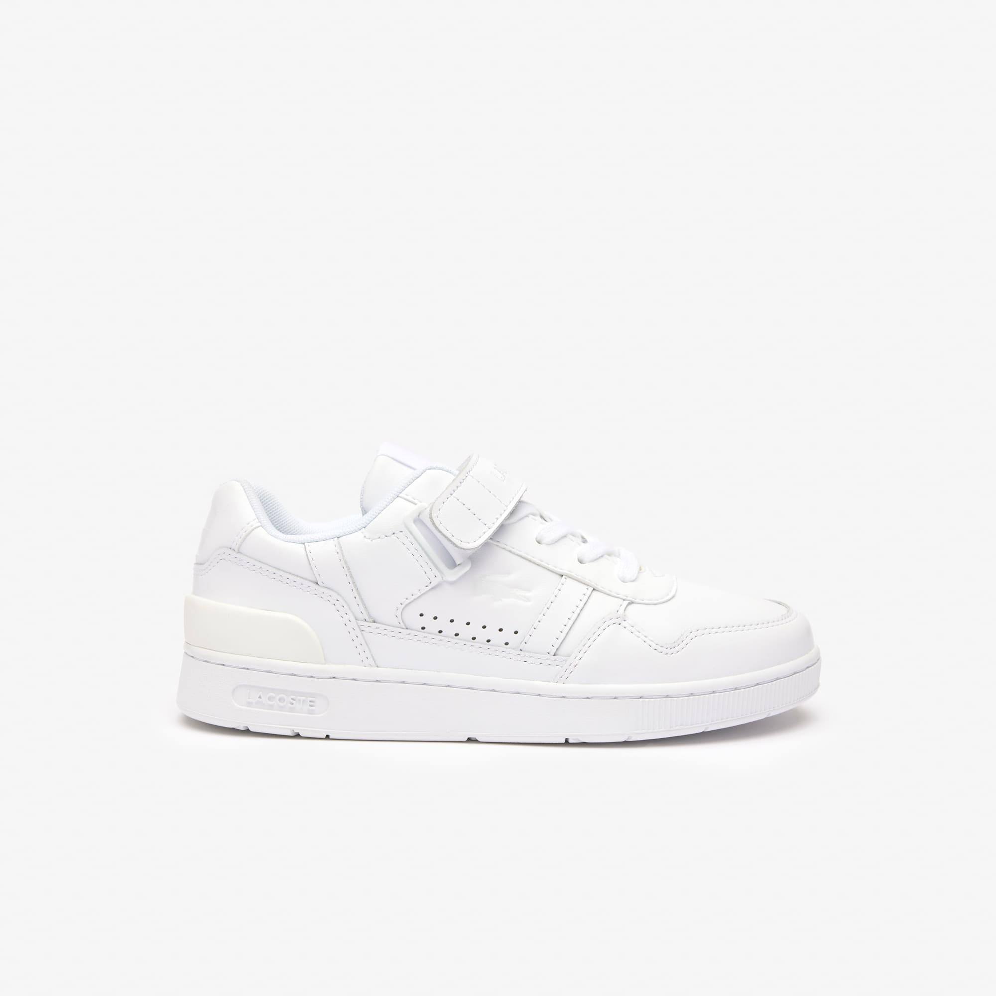 Women's T-Clip Velcro Leather Trainers Product Image