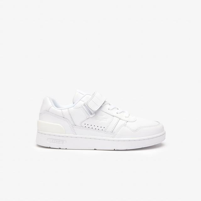 Women's T-Clip Velcro Leather Sneakers Product Image