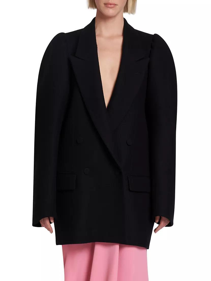 Blinky Tailored Cocoon Double-Breasted Jacket Product Image