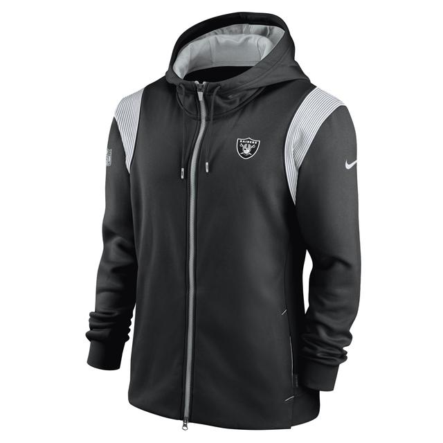 Men's Nike Therma Lockup (NFL Washington Commanders) Full-Zip Hoodie Product Image