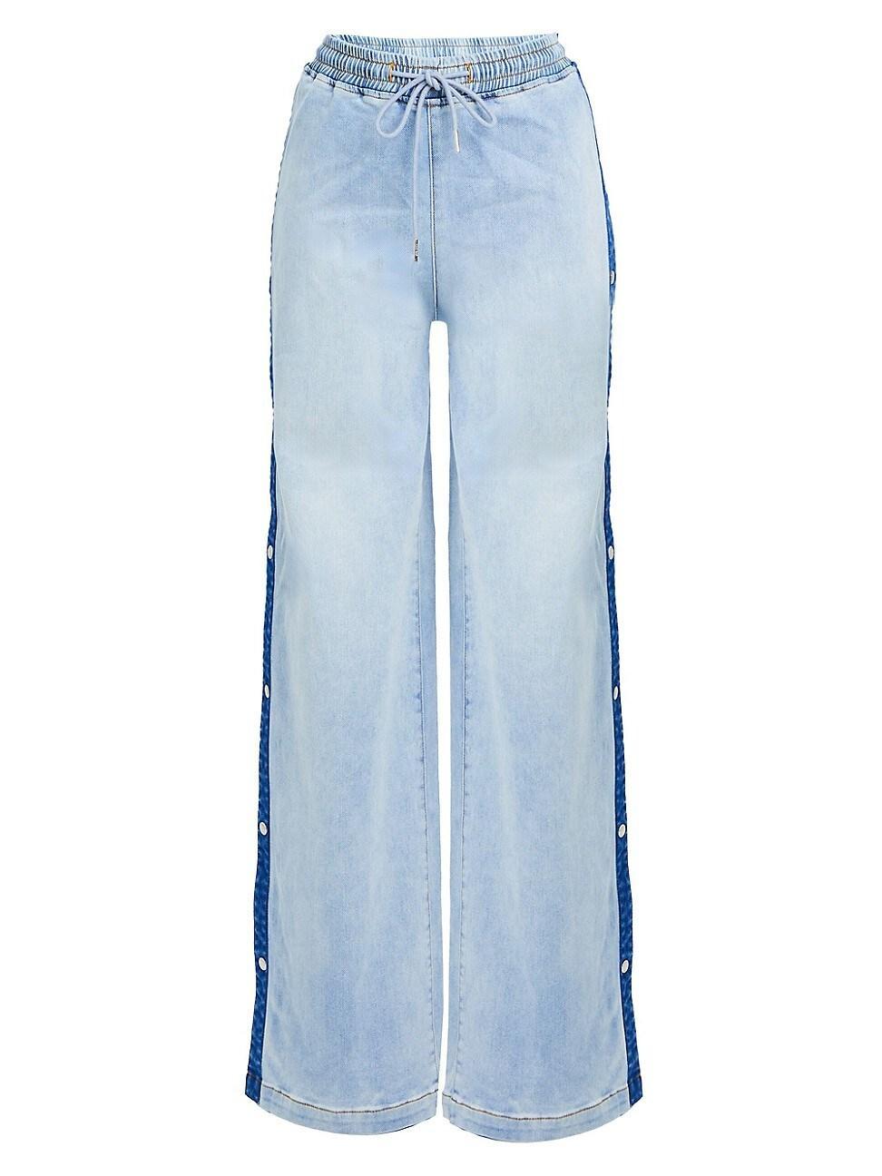 Womens Gabbi Wide Leg Jeans Product Image