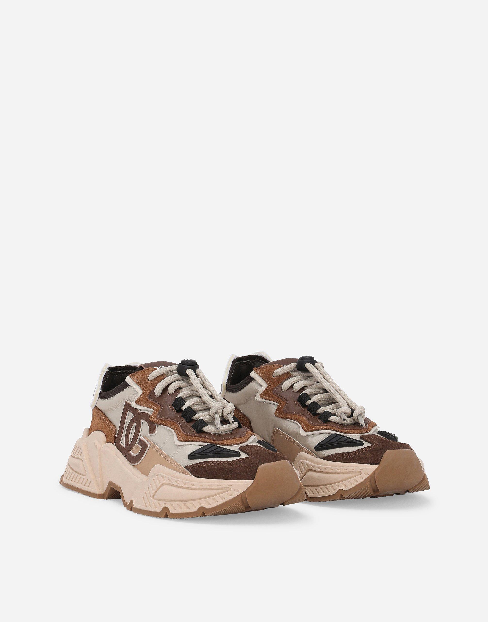 Nylon Daymaster Sneakers With Dg Logo In Beige Product Image