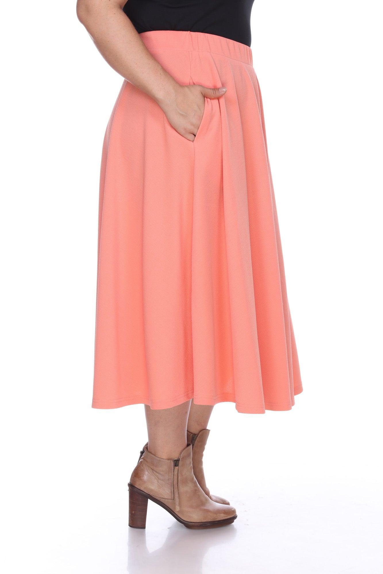 Tasmin Flare Midi Skirts - Plus Product Image