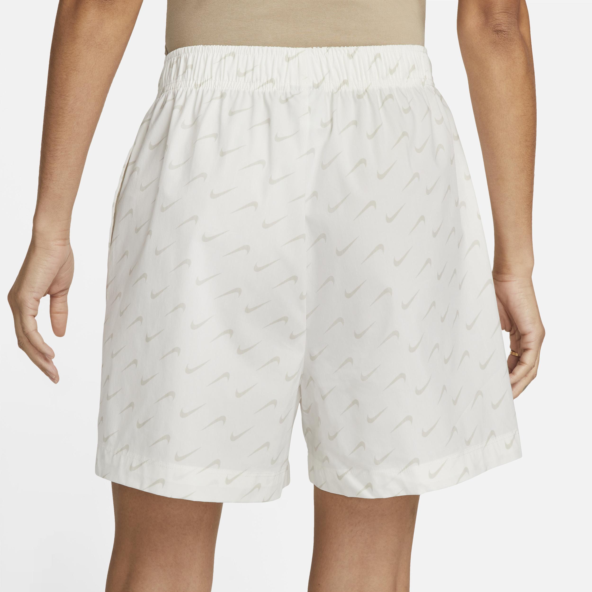 Nike Womens NSW Everyday MOD HR Woven Shorts - Sail/Sail Product Image