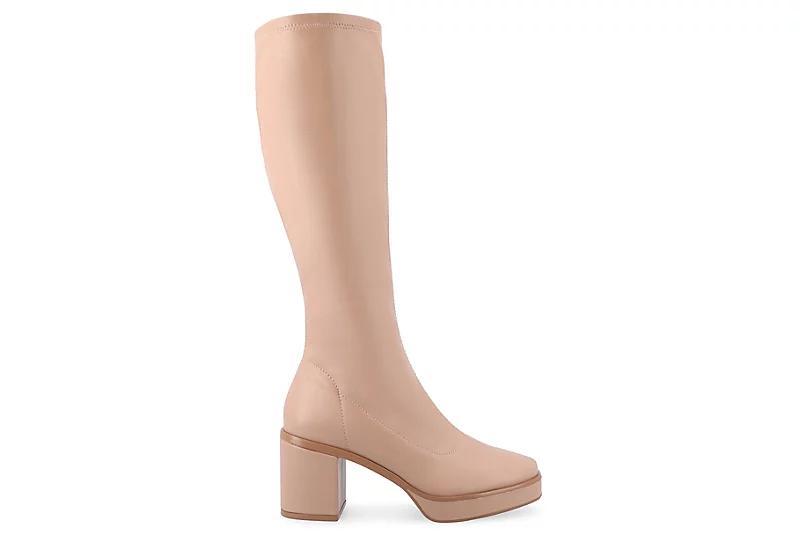 Journee Collection Tru Comfort Foam Alondra Womens Knee-High Boots Pink Product Image