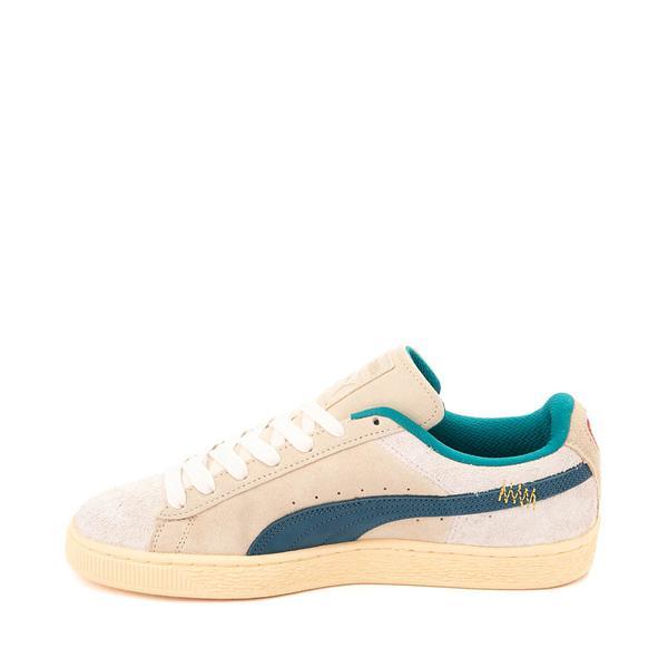 Mens PUMA Suede Underdogs Athletic Shoe - Sugared Almond / Ocean Tropic / Putty Product Image