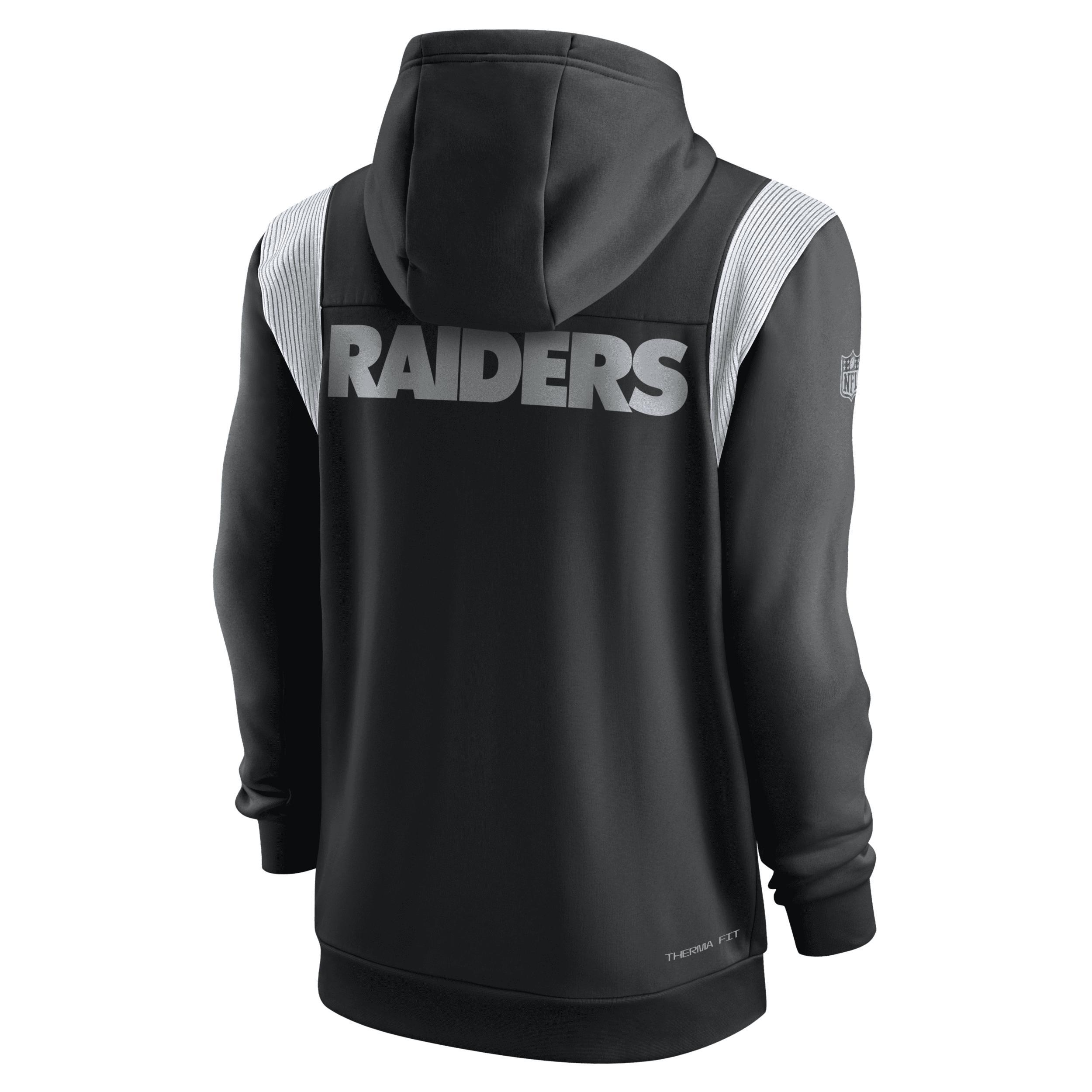 Men's Nike Therma Lockup (NFL Washington Commanders) Full-Zip Hoodie Product Image