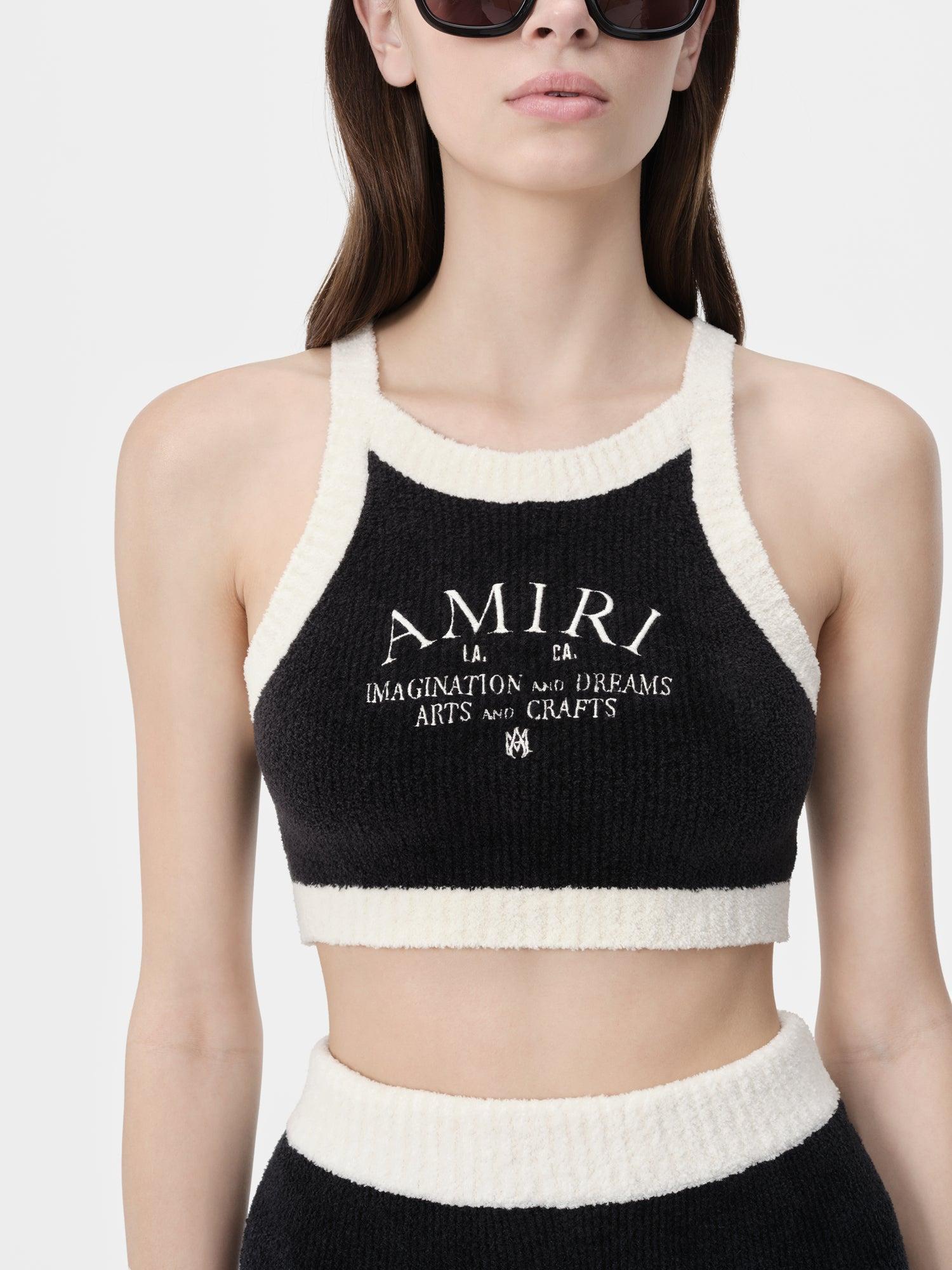 WOMEN - WOMEN'S AMIRI ARTS DISTRICT TANK - Black Female Product Image