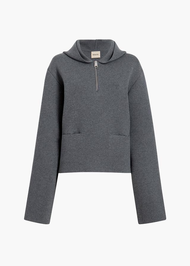 Aman Sweater in Sterling Product Image