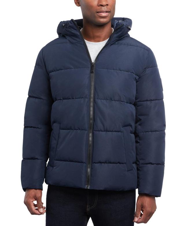 Michael Kors Mens Quilted Hooded Puffer Jacket Product Image