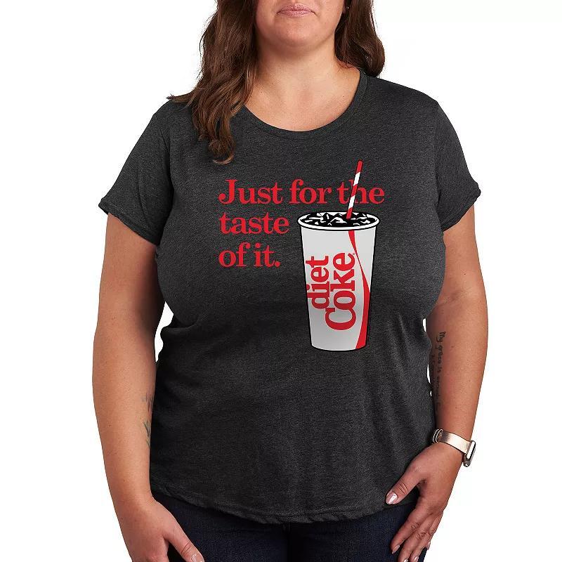 Plus Diet Coke For The Taste Of It Graphic Tee, Womens Product Image