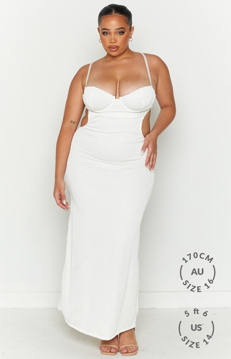 Tamara White Maxi Dress Product Image