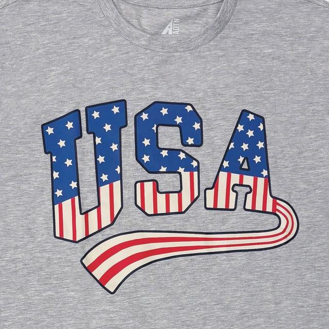 Mens USA Flag Short Sleeve Graphic T-Shirt Product Image