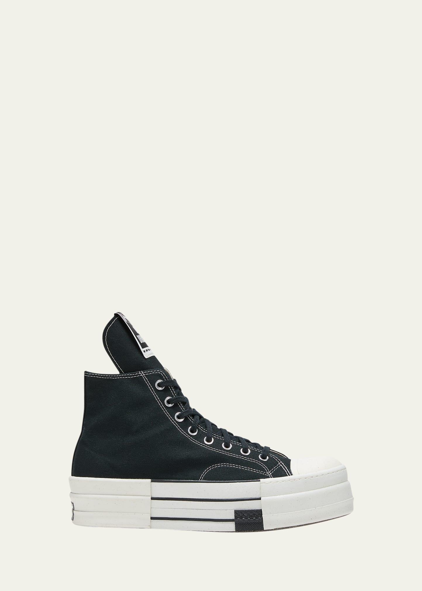 Mens Converse x Rick Owens DBL Drkstar High-Top Sneakers Product Image