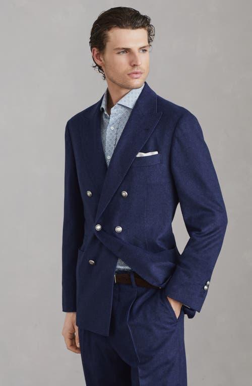 BRUNELLO CUCINELLI Uconstructed Blazer In Blue product image