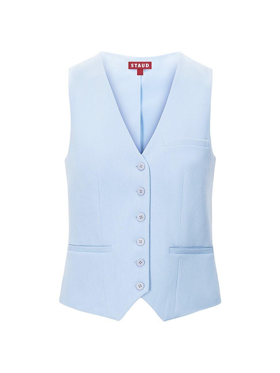 Womens Brett Button-Front Vest Product Image