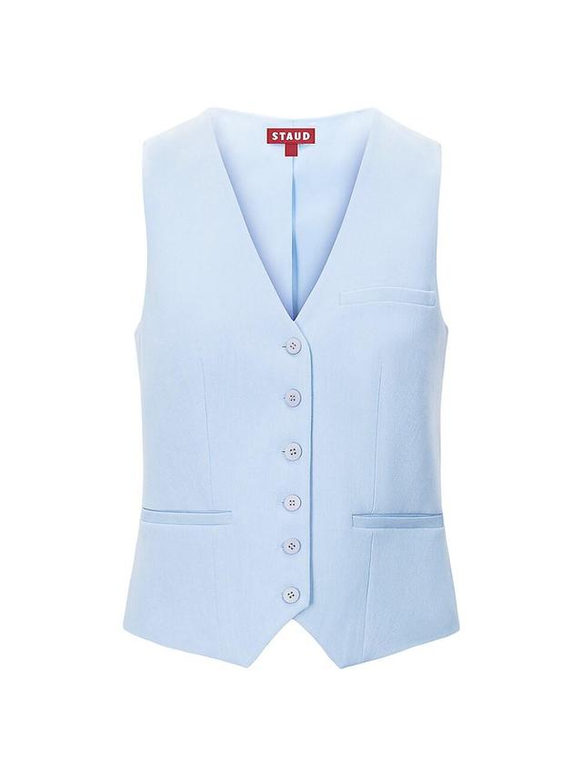 Womens Brett Button-Front Vest Product Image