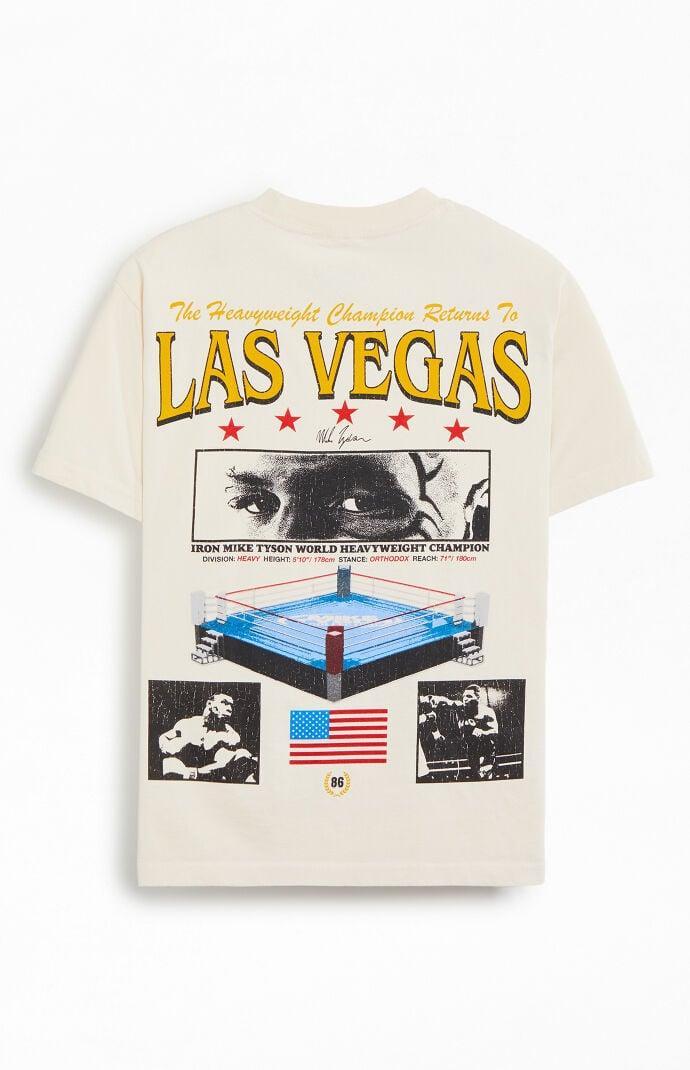 Men's Mike Tyson Return To Las Vegas T-Shirt Product Image