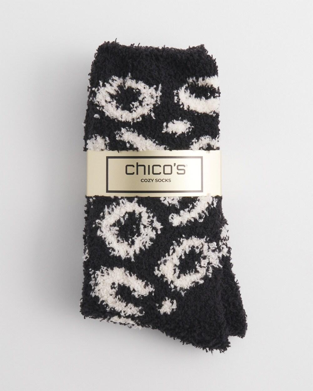 Animal Print Cozy Socks Product Image