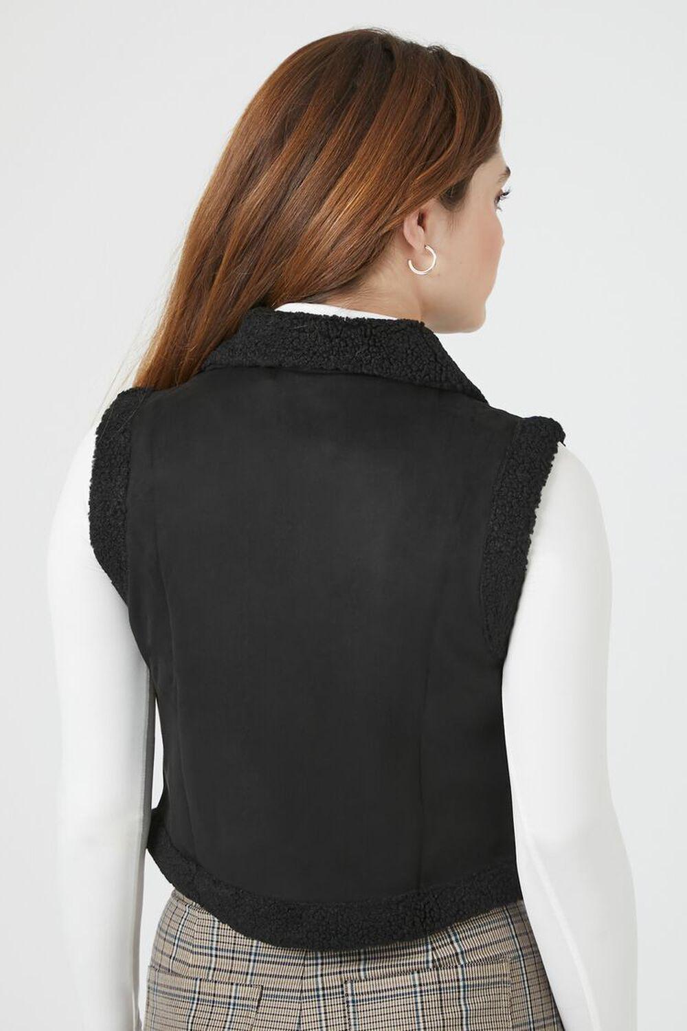 Faux Shearling & Suede Vest | Forever 21 Product Image