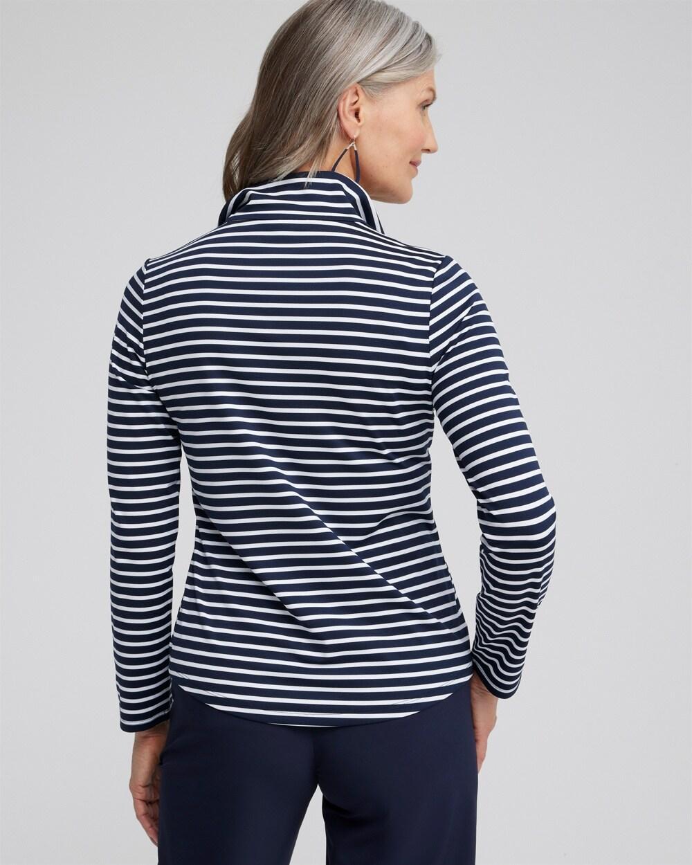 Zenergyu00AE UPF Stripe Long Sleeve Top Product Image