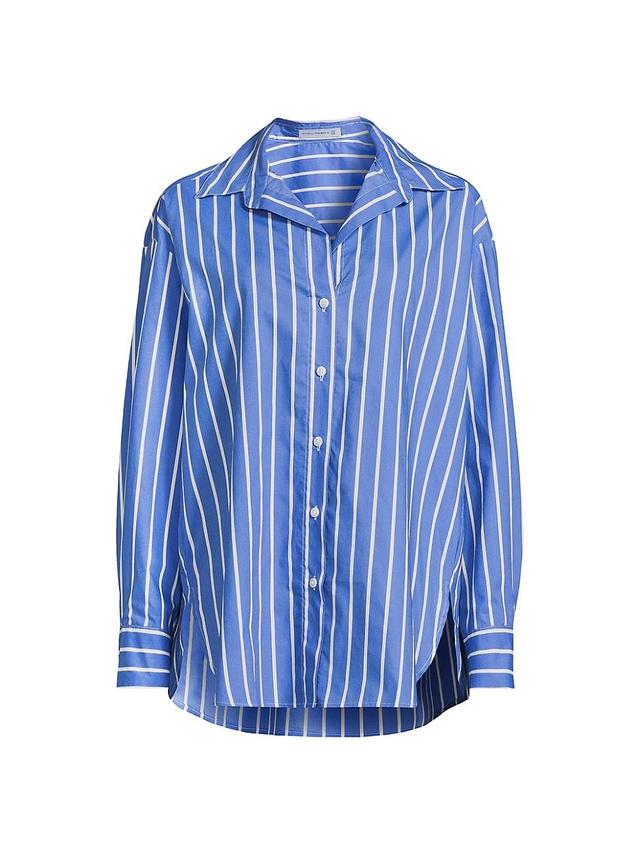 Womens Roma Daija Striped Cotton Shirt Product Image