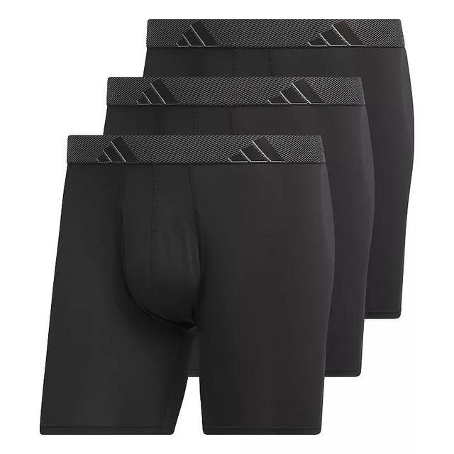 Big & Tall adidas 3-pack Microfiber Boxer Briefs, Mens Product Image