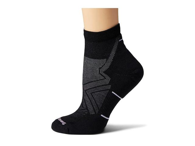 Smartwool Women's Run Targeted Cushion Ankle Socks, Medium, Gray Product Image