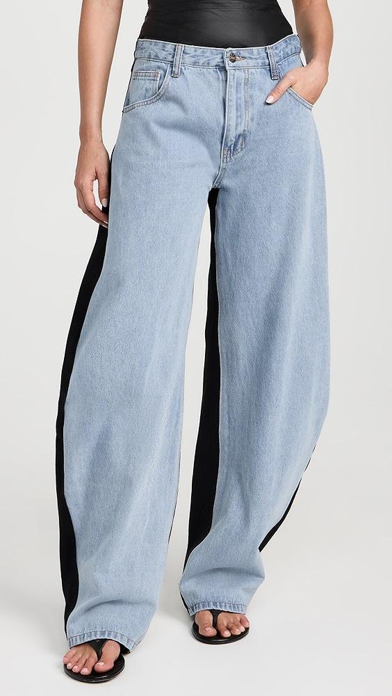 Lioness Horseshoe Jeans | Shopbop Product Image