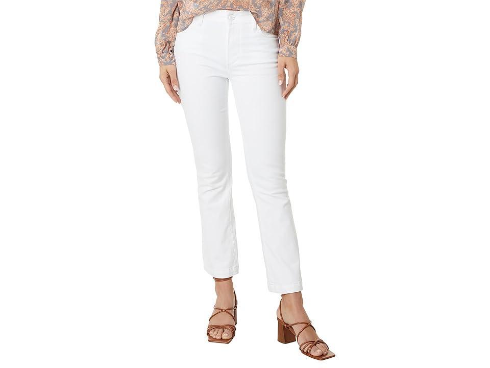 Paige Colette Crop Flare in Crisp White (Crisp White) Women's Jeans Product Image