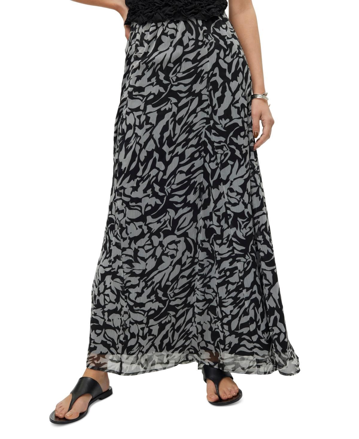 Vero Moda Womens Smilla Printed Maxi Skirt Product Image